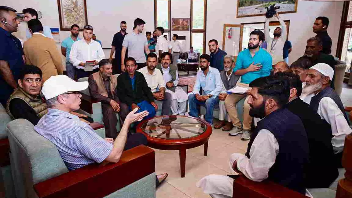 After Pahalgam, Omar Abdullah to hold meeting in J-Ks Gulmarg