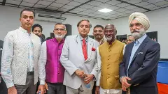 Indian MPs delegation in Panama