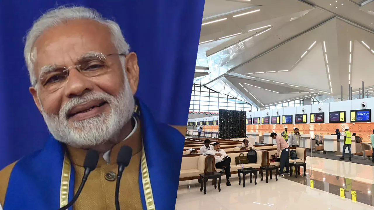 PM Modi on Thursday inaugurated the new terminal building of the Patna Airport
