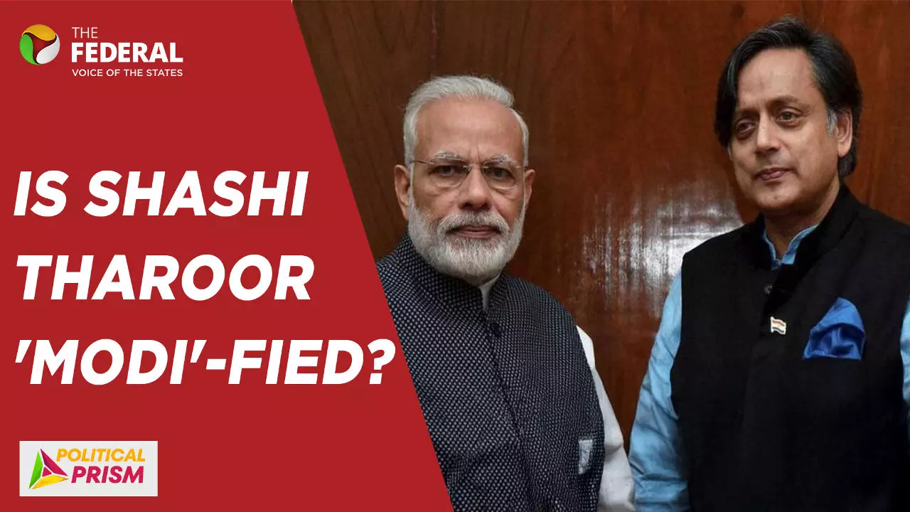 Is Shashi Tharoor taking Modis side? Is Shashi Tharoor taking Modis side?