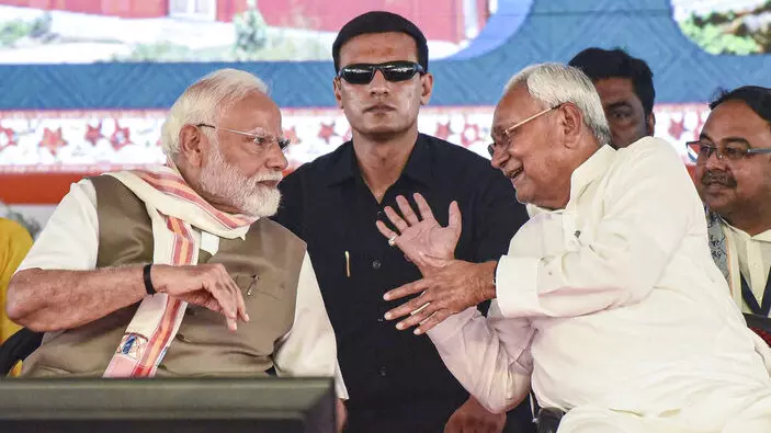 PM Narendra Modi, Bihar CM Nitish Kumar