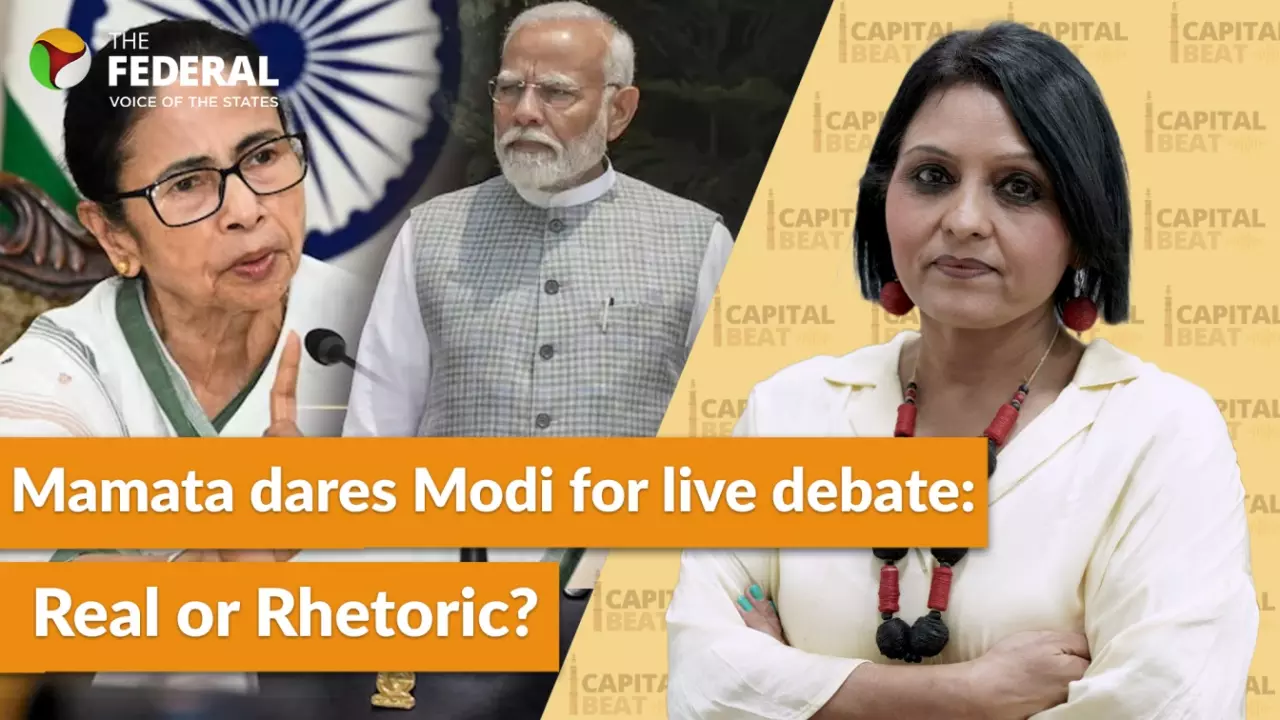 Mamata dares Modi for live debate