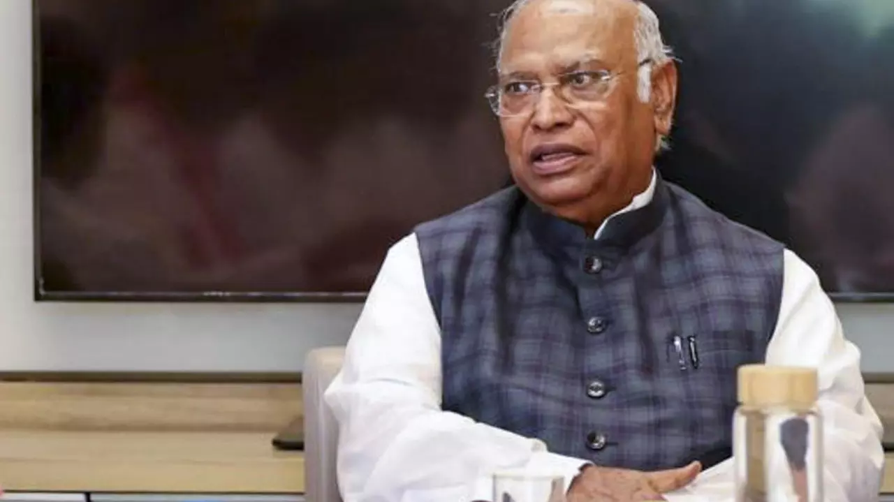 Congress President Mallikarjun Kharge