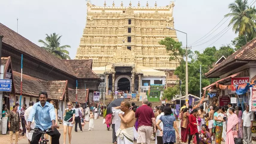 Padmanabhaswamy temple - Indu Malhotra