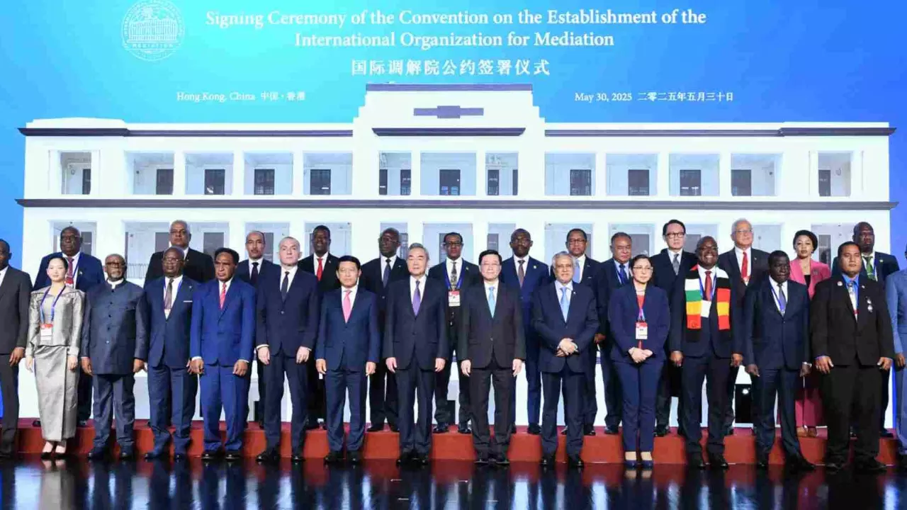 What China intends to achieve with launch of global mediation forum