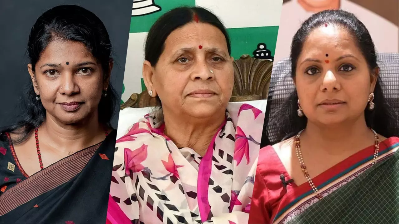Kanimozhi, Rabri, Kavitha