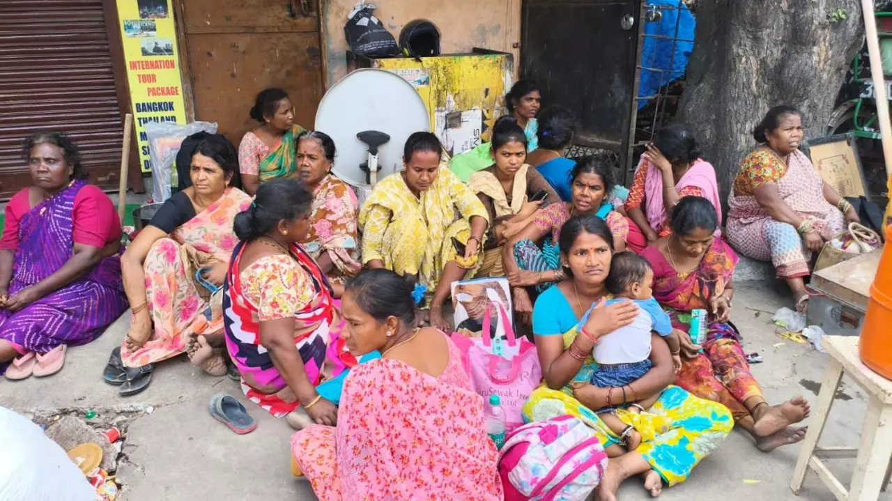 Madrasi Camp residents