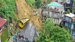 Landslide in Mizoram