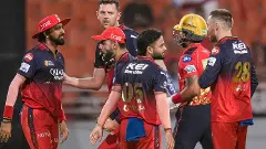 RCB players celebrate