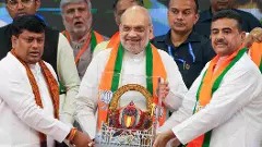 Monks meet Amit Shah, raise concerns over atrocities on Hindus in Bengal