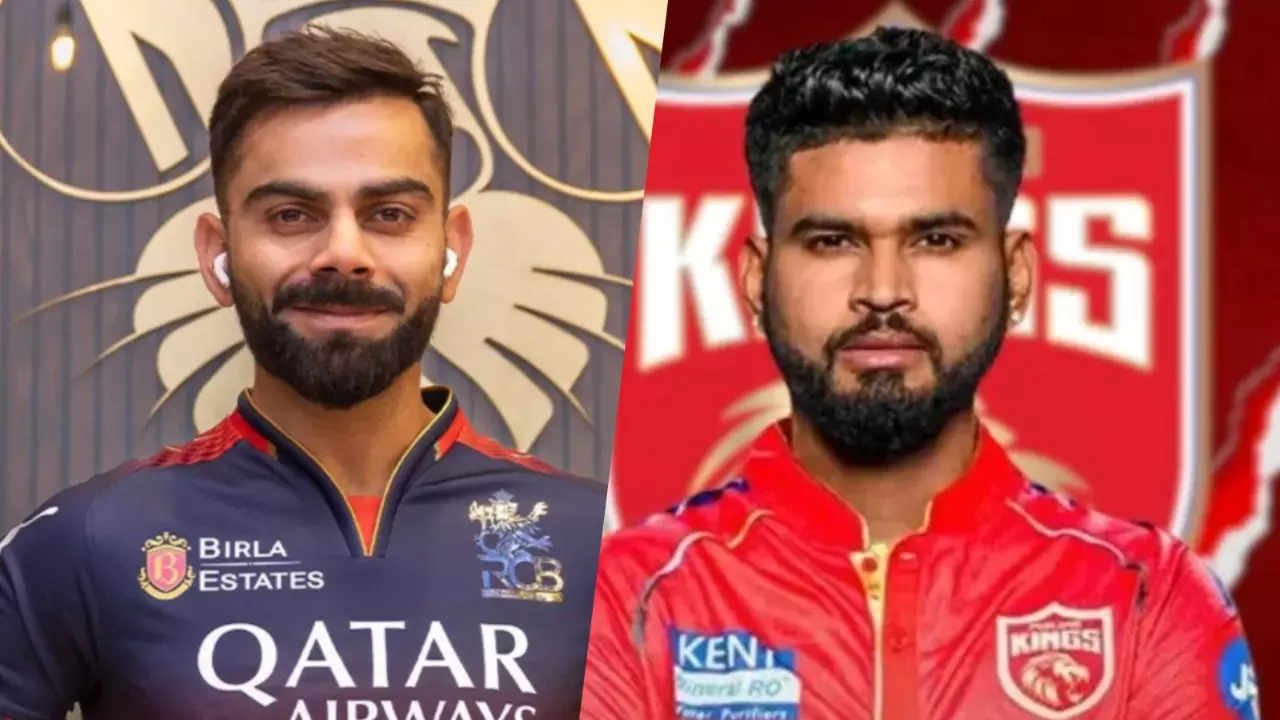 Virat Kohli (Left) and Shreyas Iyer