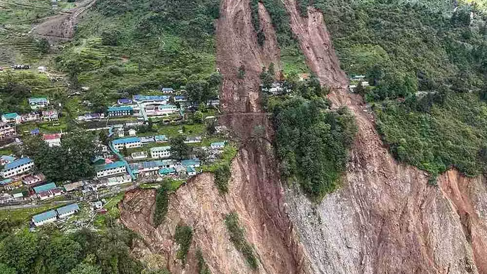 Sikkim landslide