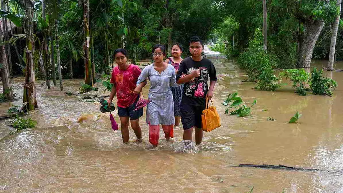 NE floods: PM dials Assam, Sikkim CMs, Manipur Guv, promises all help