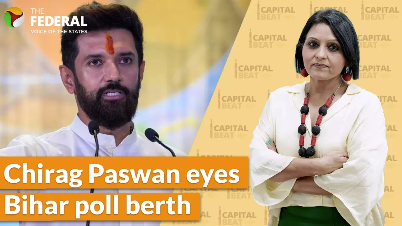 Chirag Paswan has declared his intention to return to Bihar and contest the Assembly polls