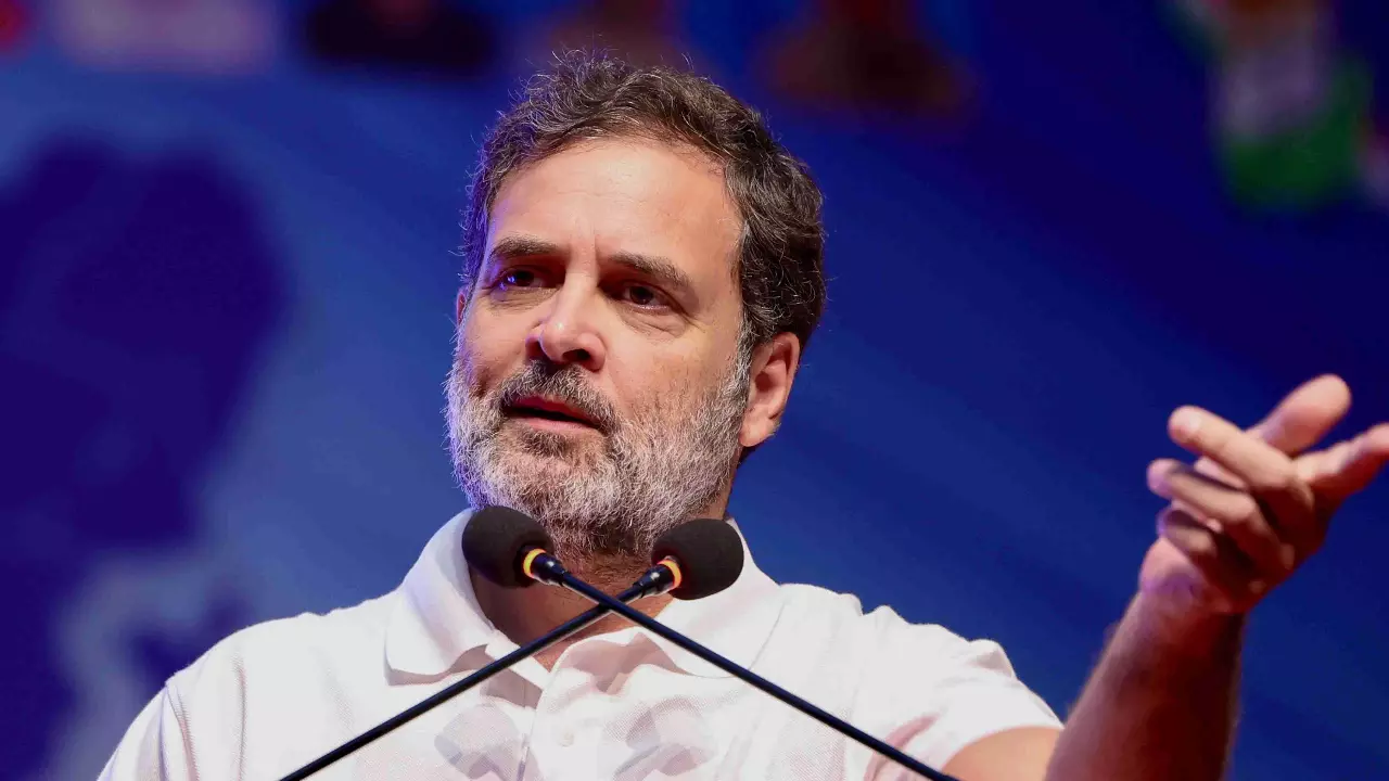 Rahul Gandhi in Bhopal