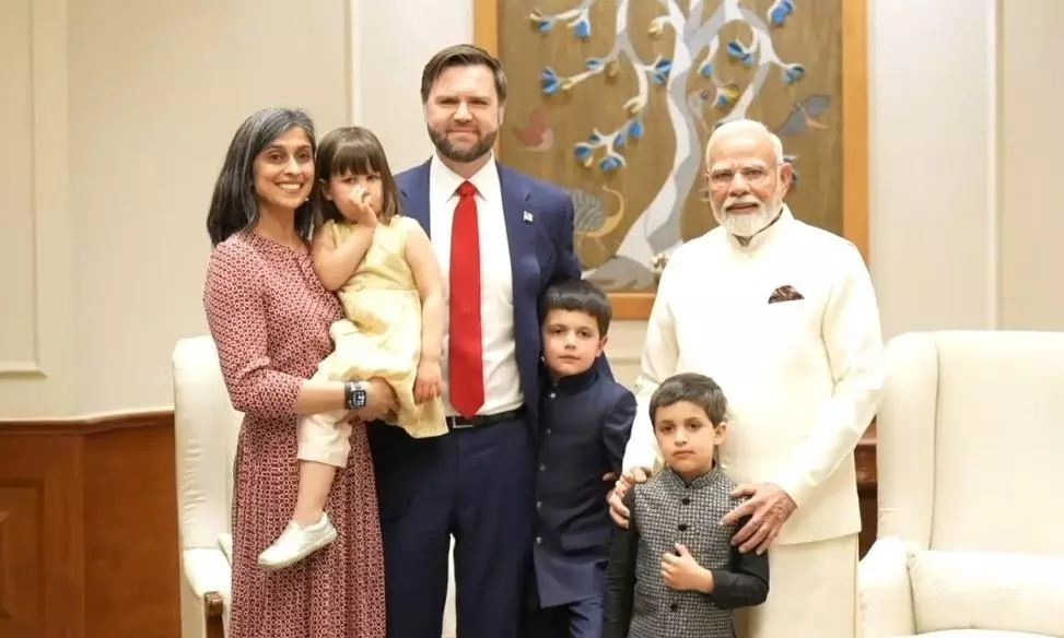 Kids put PM Modi in grandfather category immediately: Usha Vance