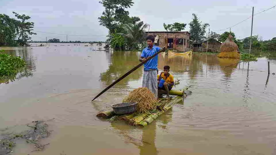 Assam floods remain critical as rivers swell; death toll hits 17