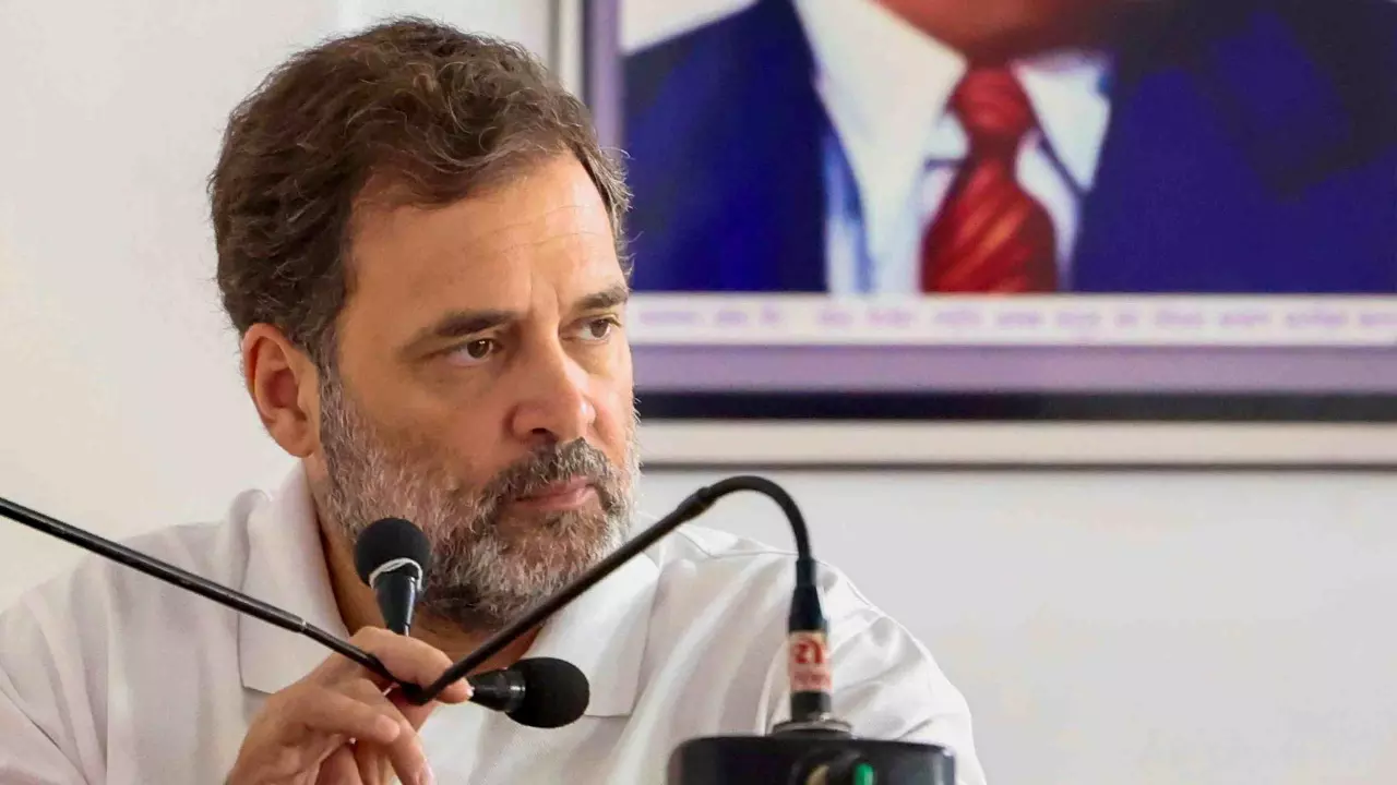 Rahul Gandhi in Bhopal