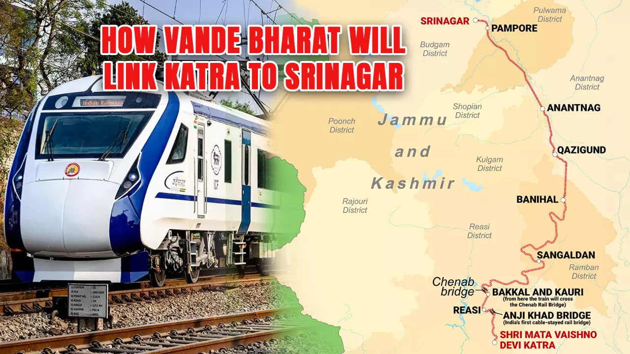 Katra to Srinagar rail link