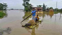 Assam floods remain critical as rivers swell; death toll hits 17