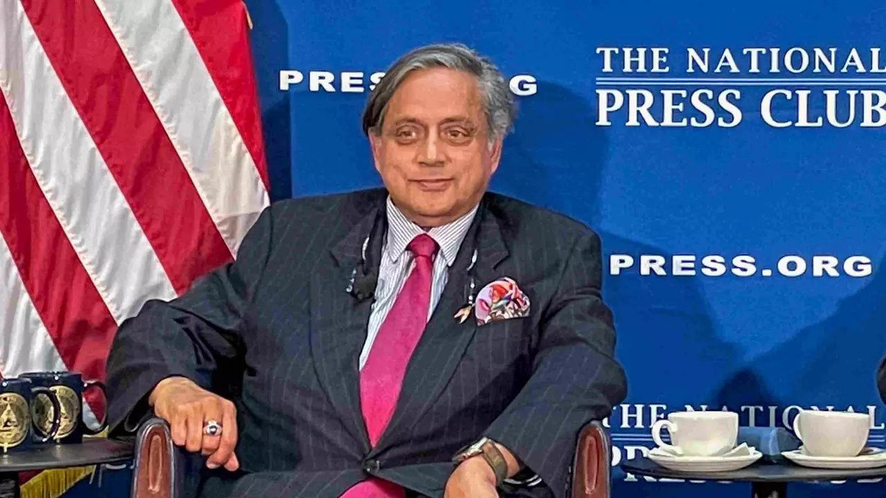 Anyone who sees working for country as anti-party activity needs to question themselves: Tharoor