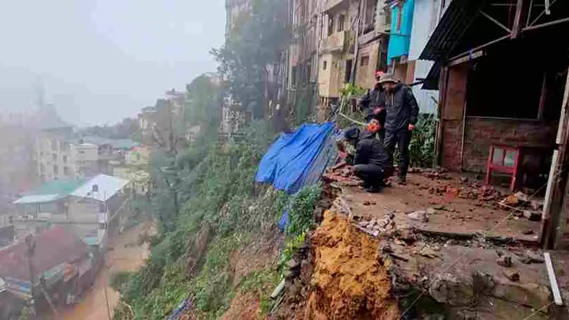 Mizoram faces water supply disruptions after heavy rain