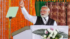 Prime Minister Narendra Modi in Katra, Jammu and Kashmir