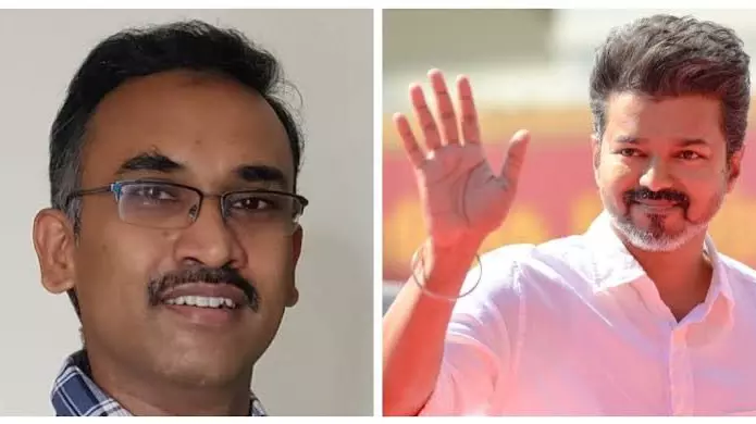 IRS officer-turned-politician KG Arunraj Joins TVK, eyes Kongu belt in TN Polls