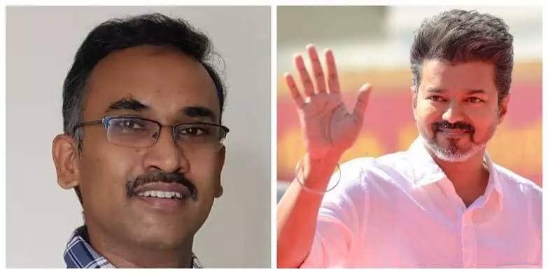 IRS officer-turned-politician KG Arunraj Joins TVK, eyes Kongu belt in TN Polls IRS officer-turned-politician KG Arunraj Joins TVK, eyes Kongu belt in TN Polls