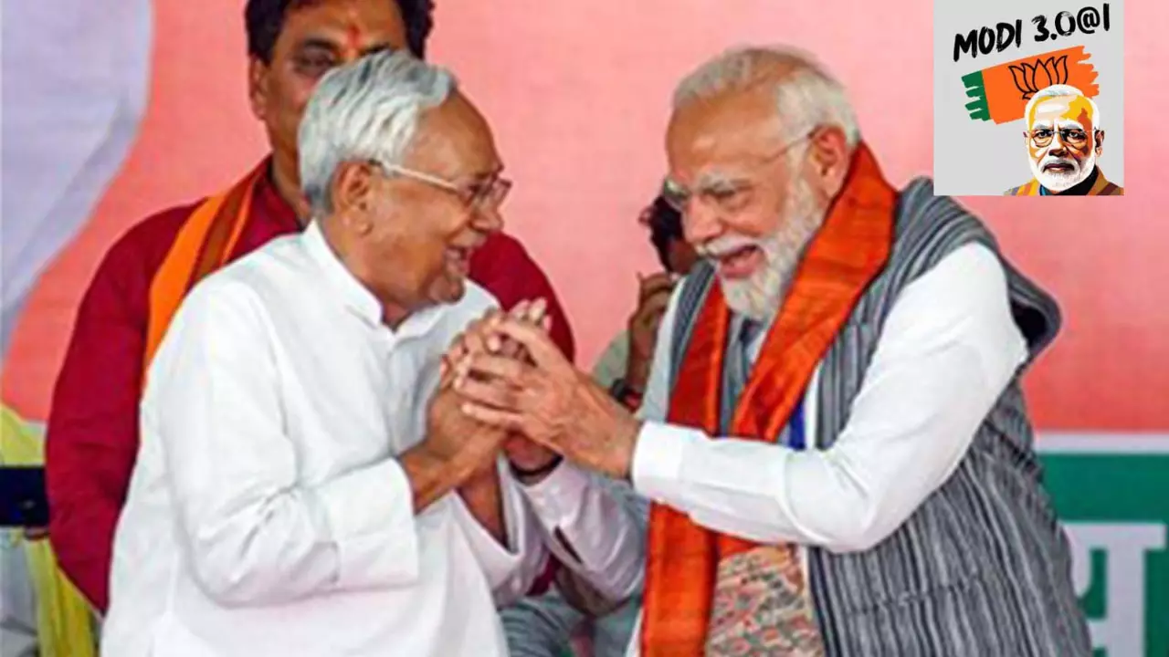 Bihar polls 2025: Nitish Kumar, Modi