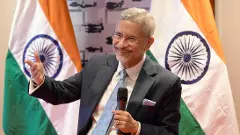 External Affairs Minister S. Jaishankar during an interaction with members of the Indian community in Belgium and Luxembourg