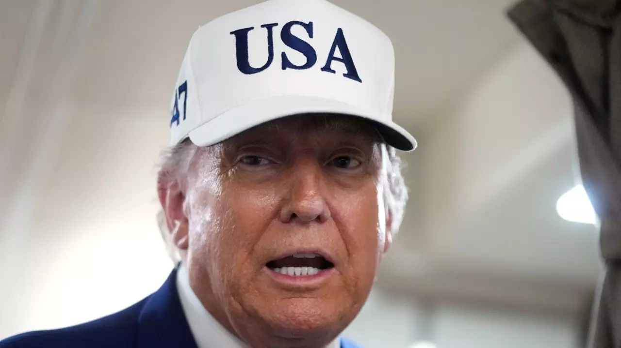 US President Donald Trump