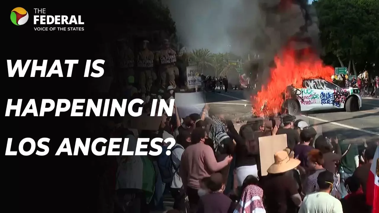 Los Angeles protests: Trump vs Newsom as troops hit streets