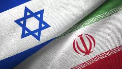 Iran Israel Flag