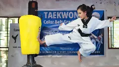 Tiny master, mighty kicks: 8-year-old leads Taekwondo training in Madurai