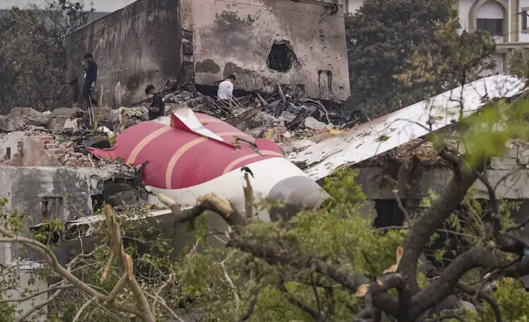 Boeing 787 Dreamliner that crashed in Ahmedabad