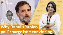 Rahul Gandhi’s ‘stolen election’ claim on Maharashtra draws sharp rebuttal