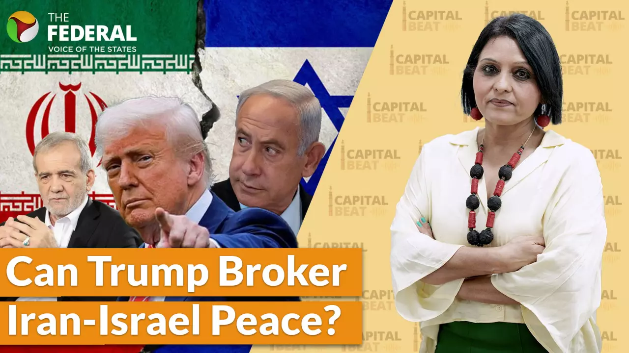 Trump on Iran Israel peace