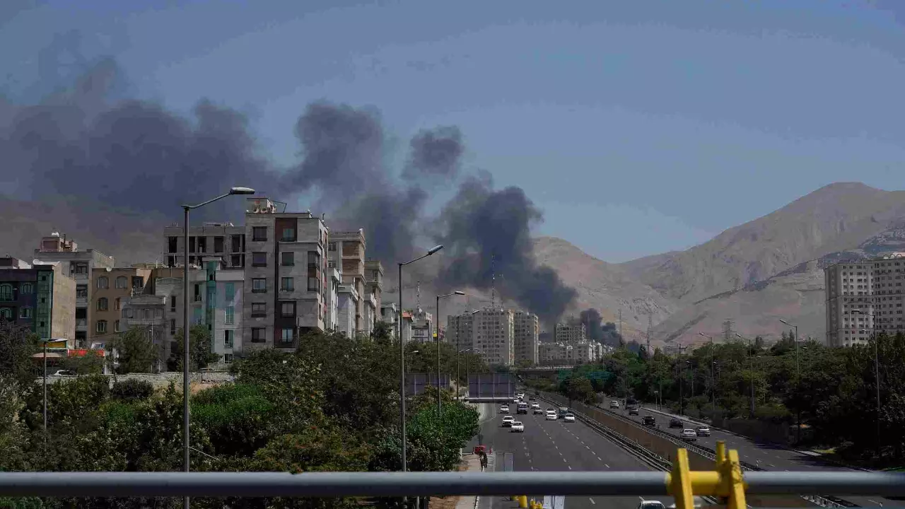 Iran-Israel tension LIVE: Iran state TV building hit in Israeli attack Iran-Israel tension LIVE: Iran state TV building hit in Israeli attack