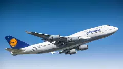 Lufthansa flight