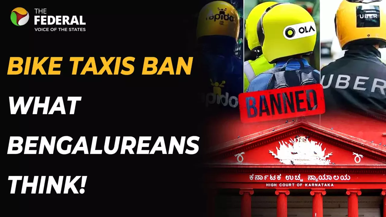 Video I Bike taxis in Bengaluru: Commuters fume, want ban lifted