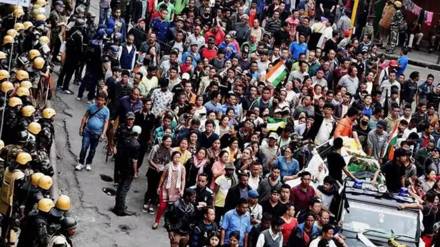 The scars of a Gorkha rebellion in the Himalayan foothills