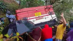 Himachal: 15 injured as bus falls into gorge in Mandi