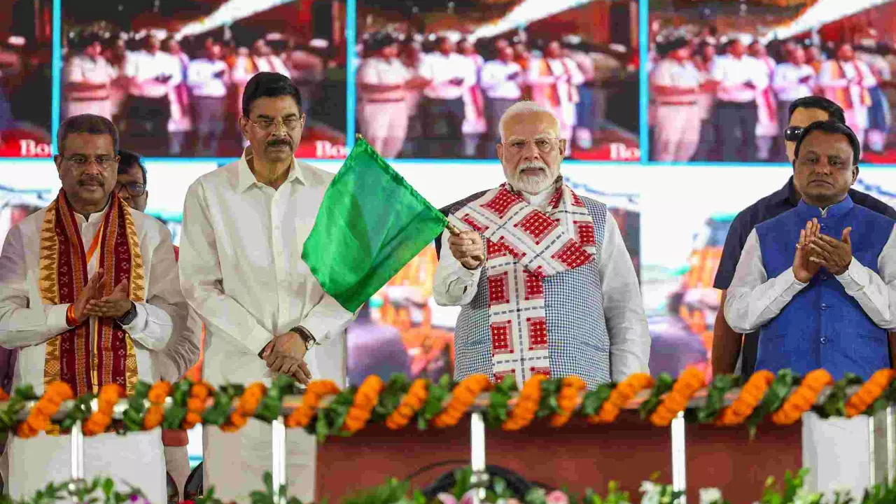 PM Modi in Odisha