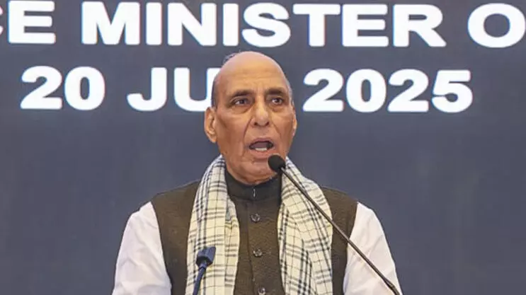 Defence Minister Rajnath Singh