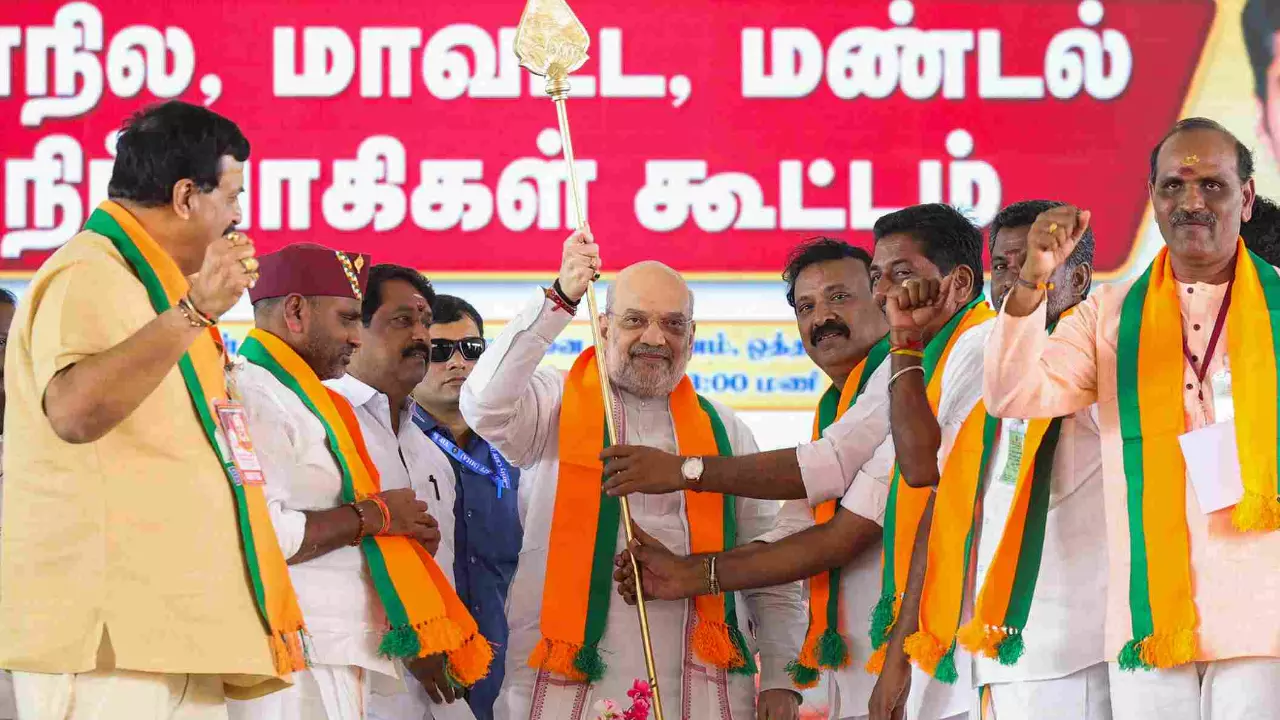 Eyeing electoral gains, BJP wields Lord Muruga as political ‘spear’ in Tamil Nadu Eyeing electoral gains, BJP wields Lord Muruga as political ‘spear’ in Tamil Nadu
