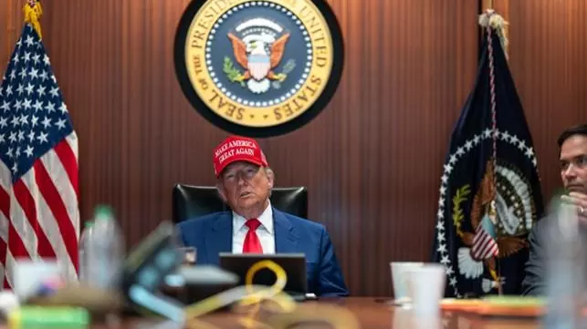 US President Donald Trump