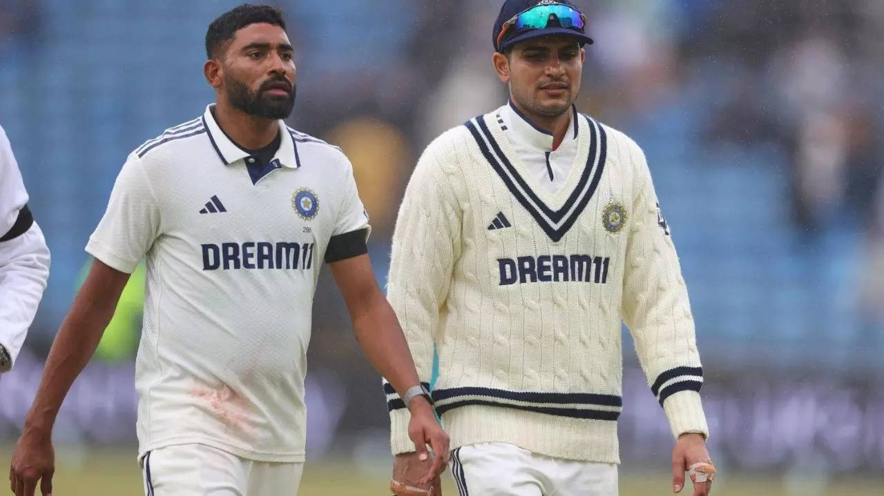 Shubman Gill, Mohammed Siraj Shubman Gill, Mohammed Siraj