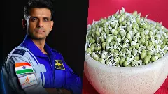 Shubanshu Shukla sprout experiment. File Photo