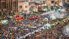 Rath Yatra festival celebration at the Jagannath Temple in Puri
